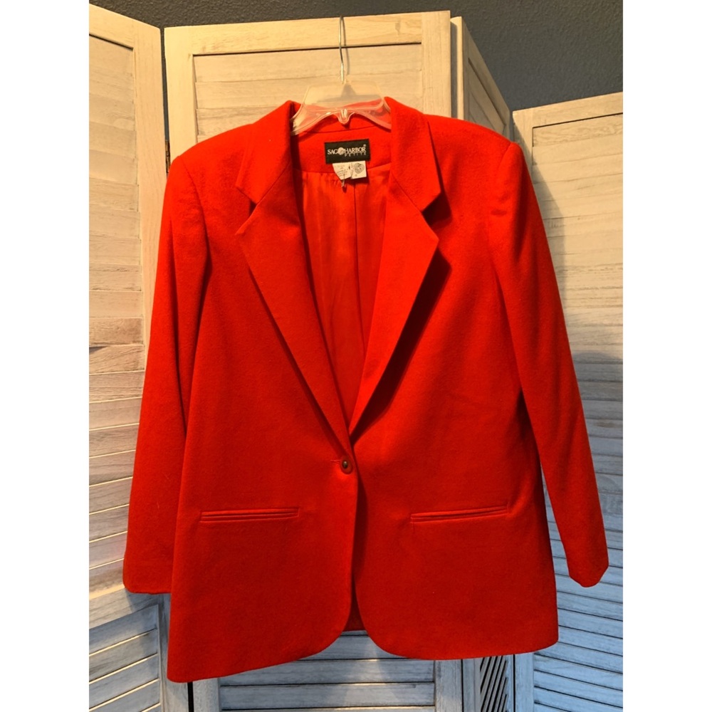 Sag Harbor Vintage Wool Blazer